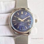 Swiss Replica IWC Schaffhausen Ingenieur Cal.80111 SS Blue Dial Watch